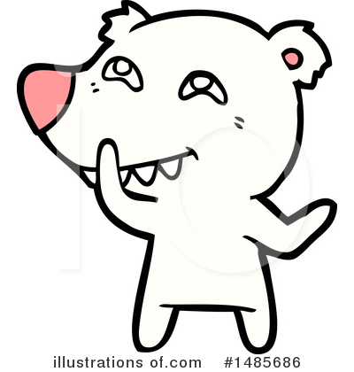 Royalty-Free (RF) Polar Bear Clipart Illustration by lineartestpilot - Stock Sample #1485686