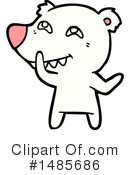 Polar Bear Clipart #1485686 by lineartestpilot