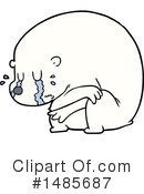 Polar Bear Clipart #1485687 by lineartestpilot