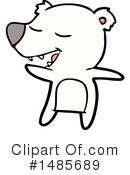 Polar Bear Clipart #1485689 by lineartestpilot