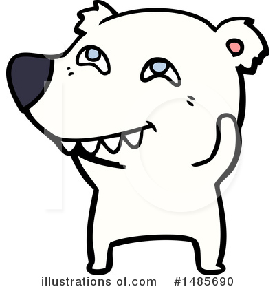 Royalty-Free (RF) Polar Bear Clipart Illustration by lineartestpilot - Stock Sample #1485690