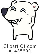 Polar Bear Clipart #1485690 by lineartestpilot
