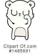 Polar Bear Clipart #1485691 by lineartestpilot
