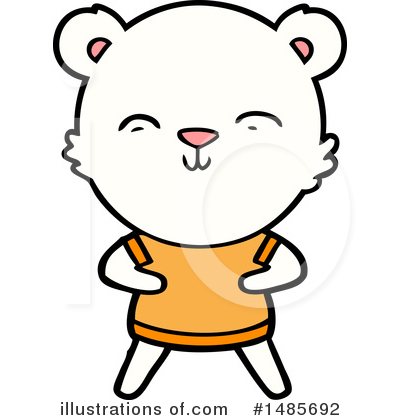 Royalty-Free (RF) Polar Bear Clipart Illustration by lineartestpilot - Stock Sample #1485692