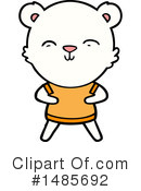 Polar Bear Clipart #1485692 by lineartestpilot
