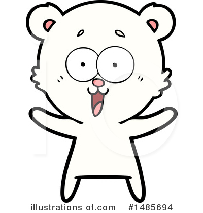 Royalty-Free (RF) Polar Bear Clipart Illustration by lineartestpilot - Stock Sample #1485694