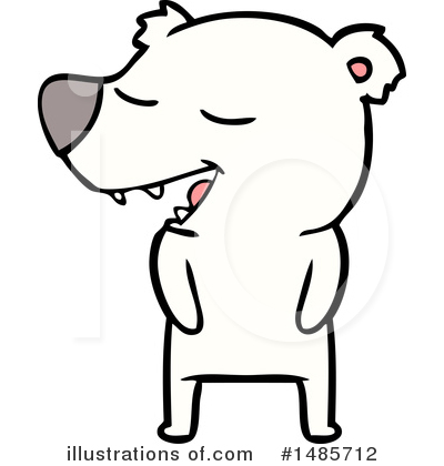 Royalty-Free (RF) Polar Bear Clipart Illustration by lineartestpilot - Stock Sample #1485712