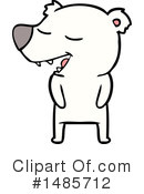 Polar Bear Clipart #1485712 by lineartestpilot