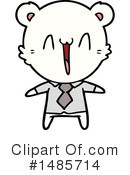 Polar Bear Clipart #1485714 by lineartestpilot
