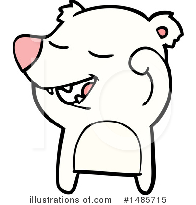 Royalty-Free (RF) Polar Bear Clipart Illustration by lineartestpilot - Stock Sample #1485715