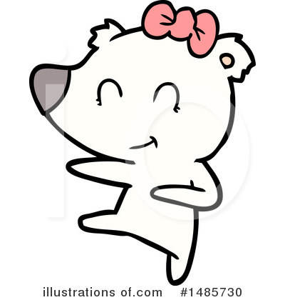 Royalty-Free (RF) Polar Bear Clipart Illustration by lineartestpilot - Stock Sample #1485730