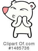 Polar Bear Clipart #1485736 by lineartestpilot