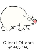 Polar Bear Clipart #1485740 by lineartestpilot