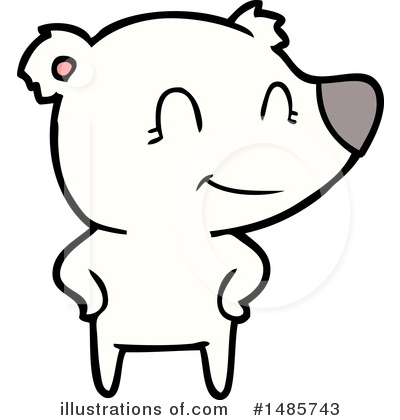 Royalty-Free (RF) Polar Bear Clipart Illustration by lineartestpilot - Stock Sample #1485743