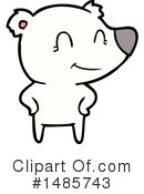 Polar Bear Clipart #1485743 by lineartestpilot