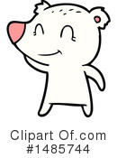 Polar Bear Clipart #1485744 by lineartestpilot