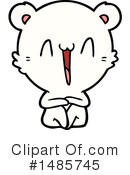 Polar Bear Clipart #1485745 by lineartestpilot