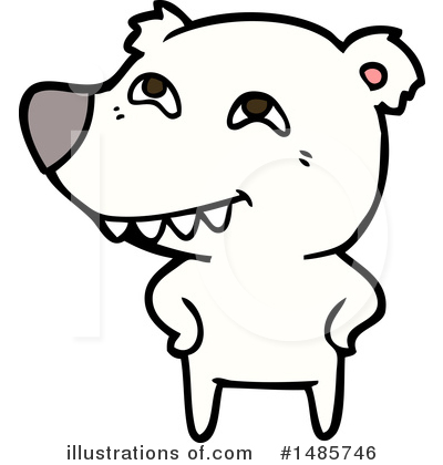 Royalty-Free (RF) Polar Bear Clipart Illustration by lineartestpilot - Stock Sample #1485746