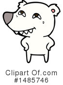 Polar Bear Clipart #1485746 by lineartestpilot