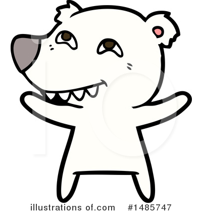 Royalty-Free (RF) Polar Bear Clipart Illustration by lineartestpilot - Stock Sample #1485747