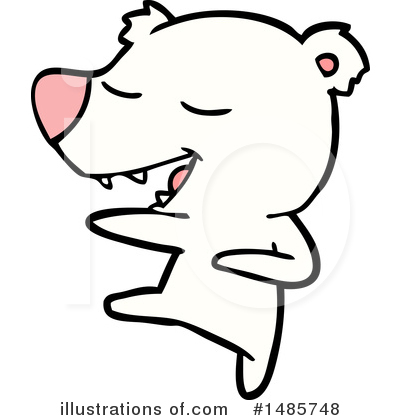 Royalty-Free (RF) Polar Bear Clipart Illustration by lineartestpilot - Stock Sample #1485748
