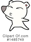 Polar Bear Clipart #1485749 by lineartestpilot