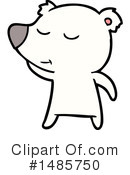 Polar Bear Clipart #1485750 by lineartestpilot