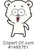 Polar Bear Clipart #1485751 by lineartestpilot