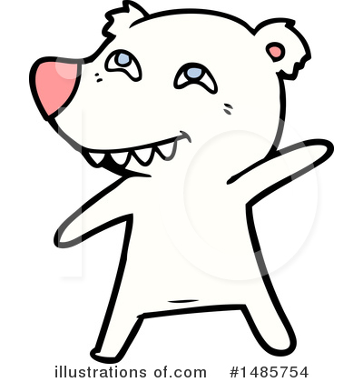Royalty-Free (RF) Polar Bear Clipart Illustration by lineartestpilot - Stock Sample #1485754