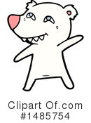Polar Bear Clipart #1485754 by lineartestpilot