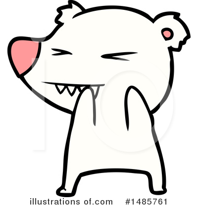Royalty-Free (RF) Polar Bear Clipart Illustration by lineartestpilot - Stock Sample #1485761