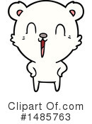 Polar Bear Clipart #1485763 by lineartestpilot