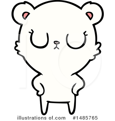 Royalty-Free (RF) Polar Bear Clipart Illustration by lineartestpilot - Stock Sample #1485765