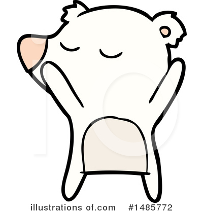 Royalty-Free (RF) Polar Bear Clipart Illustration by lineartestpilot - Stock Sample #1485772