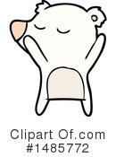 Polar Bear Clipart #1485772 by lineartestpilot
