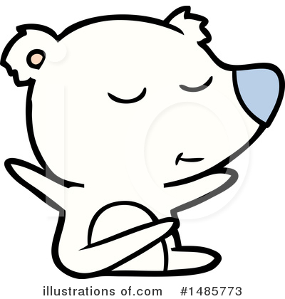 Royalty-Free (RF) Polar Bear Clipart Illustration by lineartestpilot - Stock Sample #1485773