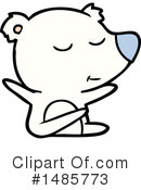 Polar Bear Clipart #1485773 by lineartestpilot
