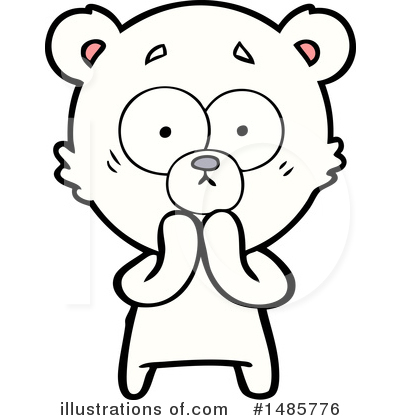 Royalty-Free (RF) Polar Bear Clipart Illustration by lineartestpilot - Stock Sample #1485776