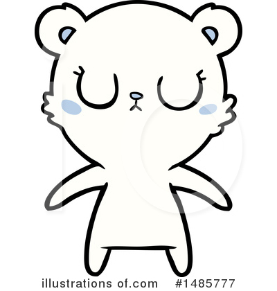 Royalty-Free (RF) Polar Bear Clipart Illustration by lineartestpilot - Stock Sample #1485777
