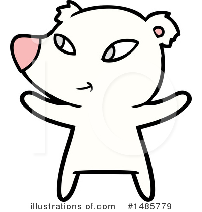 Royalty-Free (RF) Polar Bear Clipart Illustration by lineartestpilot - Stock Sample #1485779