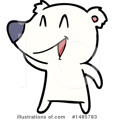 Royalty-Free (RF) Polar Bear Clipart Illustration by lineartestpilot - Stock Sample #1485783