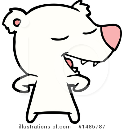 Royalty-Free (RF) Polar Bear Clipart Illustration by lineartestpilot - Stock Sample #1485787