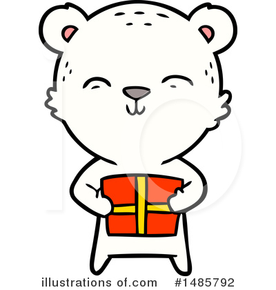 Royalty-Free (RF) Polar Bear Clipart Illustration by lineartestpilot - Stock Sample #1485792