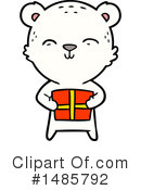 Polar Bear Clipart #1485792 by lineartestpilot