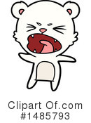 Polar Bear Clipart #1485793 by lineartestpilot
