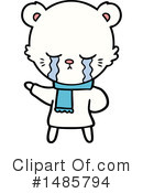 Polar Bear Clipart #1485794 by lineartestpilot