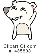Polar Bear Clipart #1485803 by lineartestpilot