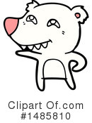 Polar Bear Clipart #1485810 by lineartestpilot