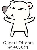 Polar Bear Clipart #1485811 by lineartestpilot