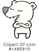 Polar Bear Clipart #1485815 by lineartestpilot